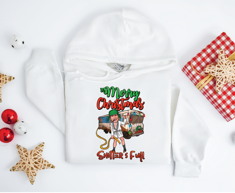 Iconic Griswold Family Christmas full hoodie featuring a nostalgic design inspired by the classic holiday film, perfect for adding festive cheer to your winter wardrobe.