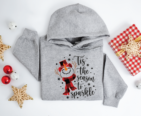 Festive Hoodie Delight: Tis The Season To Sparkle