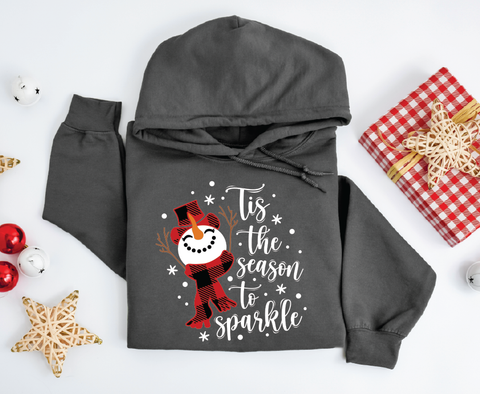 Festive Hoodie Delight: Tis The Season To Sparkle