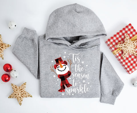 Festive Hoodie Delight: Tis The Season To Sparkle