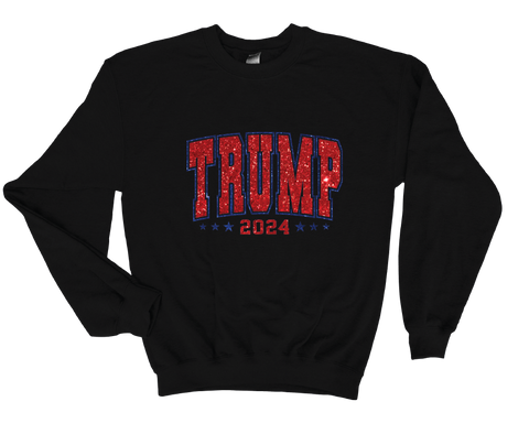 Glitter Trump - Softstyle Unisex Crewneck