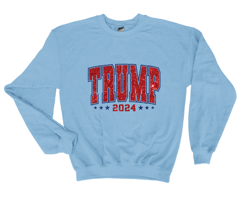 Glitter Trump - Softstyle Unisex Crewneck