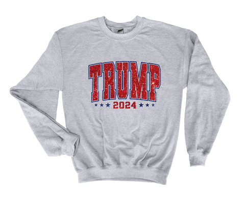 Glitter Trump - Softstyle Unisex Crewneck