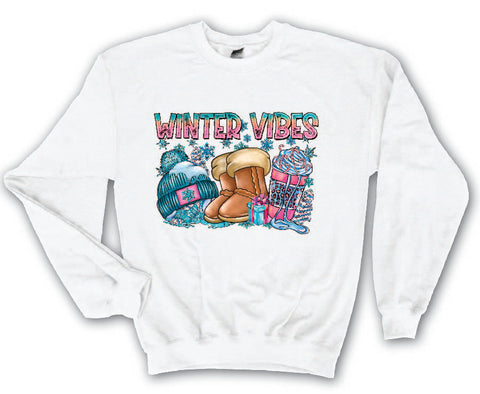 Winter Vibes - Cozy Crewneck