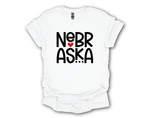 HUSKERS Glitter Spirit - Turn heads with some sparkle! -  Softstyle Tshirts