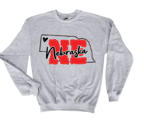 Nebraska Huskers Crewneck Sweatshirt