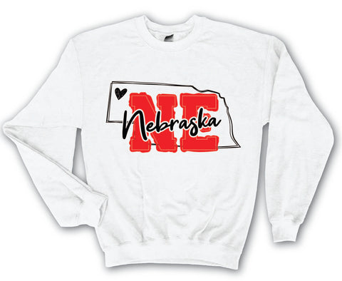 Nebraska Huskers Crewneck Sweatshirt